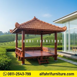 Gazebo 3x3 Meter Kokoh untuk Pemakaian Jangka Panjang