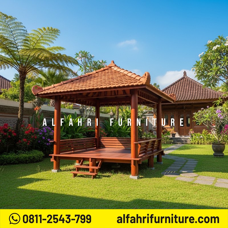 Gazebo 3x3 Meter Minimalis Cocok untuk Outdoor